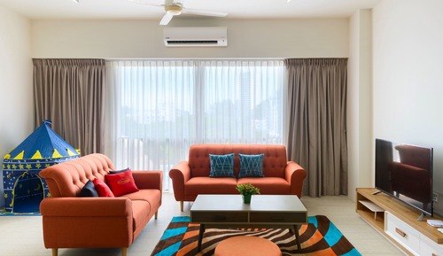 Family Apartment, 2 Bedrooms, Beachfront