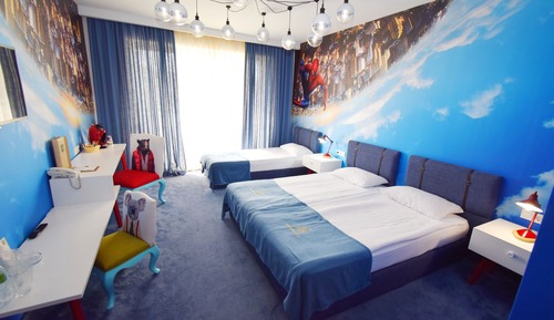 Spiderman Thematic Double Room (2+1)