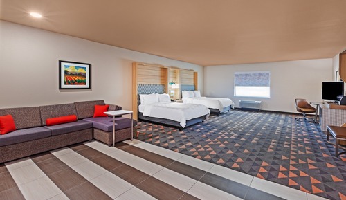Suite, 2 Double Beds, Accessible, Non Smoking (Communication Accessible)