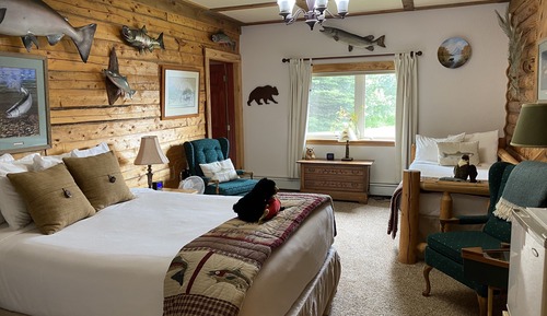 Comfort Quadruple Room, Multiple Beds, Bathtub, Mountain View