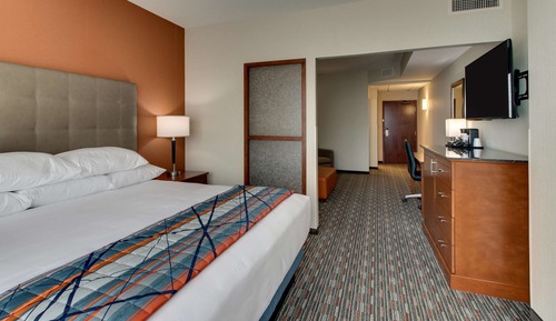 Room, 1 King Bed with Sofa bed, Refrigerator & Microwave (Sofa Sleeper, Upper Floor)