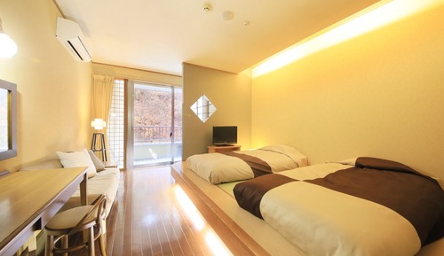 Twin Room with Open-air bath - Annex Building