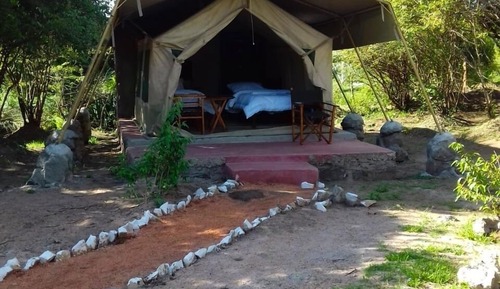Deluxe Tent, 2 Twin Beds