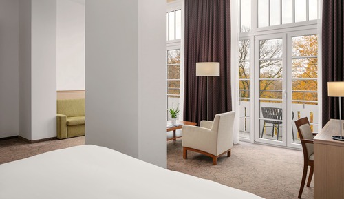 Junior Suite, 1 Queen Bed, Park View