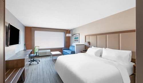 Suite, 1 King Bed, Roll-in Shower (Communications)