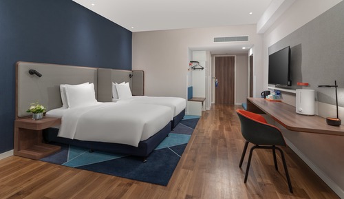 Standard Room, 2 Twin Beds, Mountain View