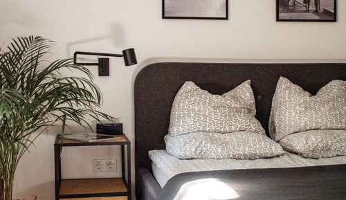 Studio, 1 Double Bed, Garden View