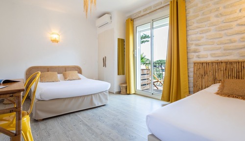 Double Room, Kitchenette, Partial Sea View (nature)