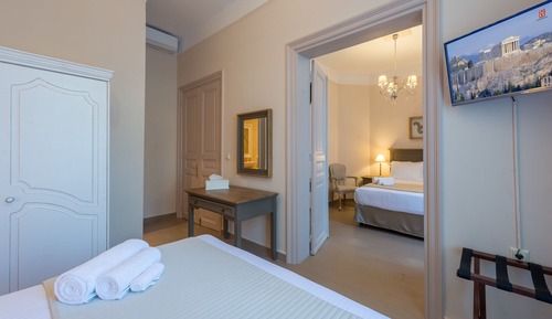 Deluxe Quadruple Room, 2 Bedrooms, City View