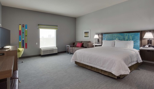 Room, 1 King Bed with Sofa bed, Accessible, Bathtub