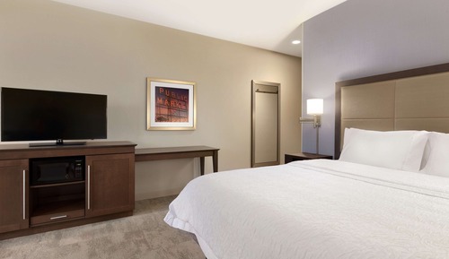 Room, 1 King Bed, Refrigerator