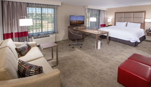 Studio, 1 King Bed, Refrigerator & Microwave, Mountain View (Wet bar)