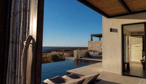 Double Room, Private Pool, Sea View