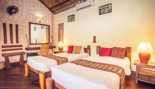 Deluxe Double or Twin Room, Balcony, Garden View