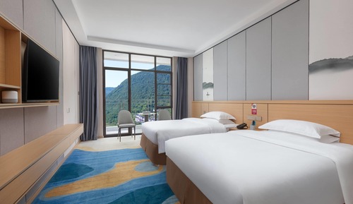 Deluxe Room, 2 Double Beds, Non Smoking