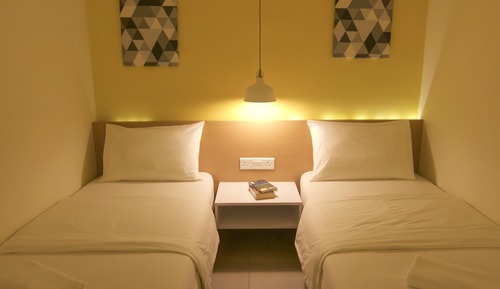 Standard Twin Room, No Windows