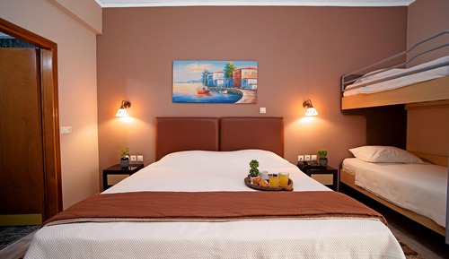 Quadruple Room, City View
