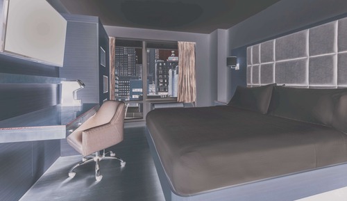 City Room, 1 King Bed, City View