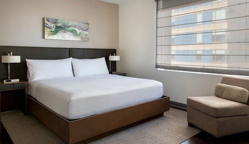 Studio Suite, 1 King Bed (Mobility/Hearing Access, Roll-In Shwr)