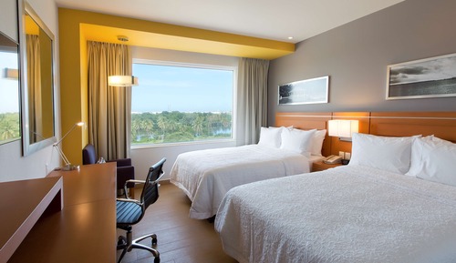 Room, 2 Double Beds, Non Smoking, Refrigerator