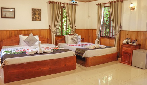 Standard Twin Room, Balcony, Garden View