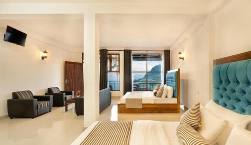 Family Room, Balcony, Mountain View