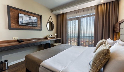 Deluxe Double or Twin Room, Balcony, Sea View