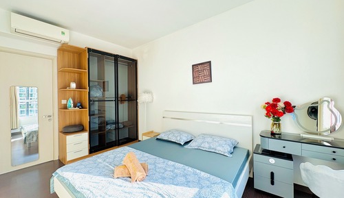 Apartment, Balcony, City View