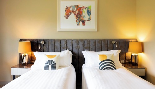 Standard Room, 2 Twin Beds, Balcony (Paddock View)