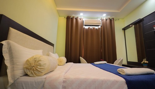 Family Double Room, Garden View