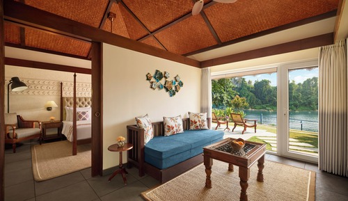 Suite, Multiple Beds, River View, Garden Area