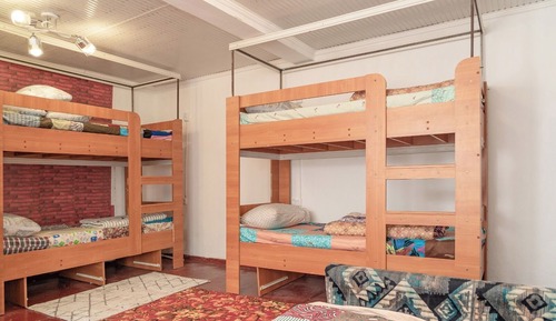 Basic Shared Dormitory, Mixed Dorm, Courtyard View