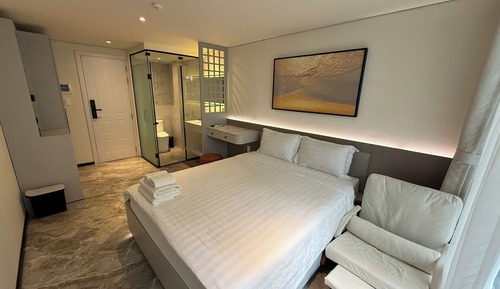 Double Room, Air conditioning, City View