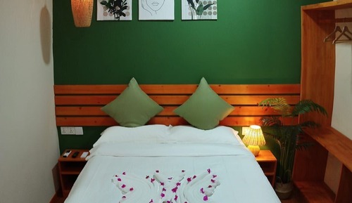 Deluxe Double Room, Balcony, City View