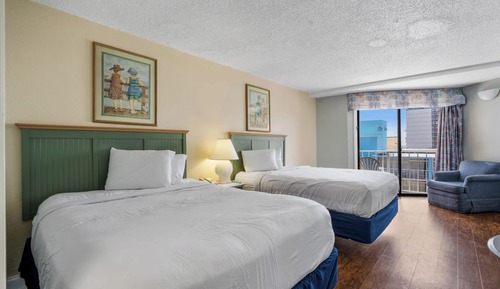 2 Full Beds Resort View