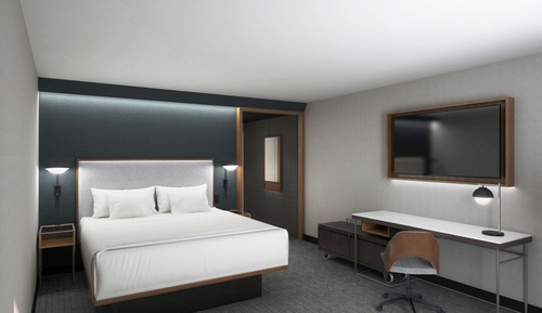 Room, 1 King Bed with Sofa bed, Non Smoking, River View