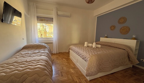 Triple Room, Balcony, Partial Sea View