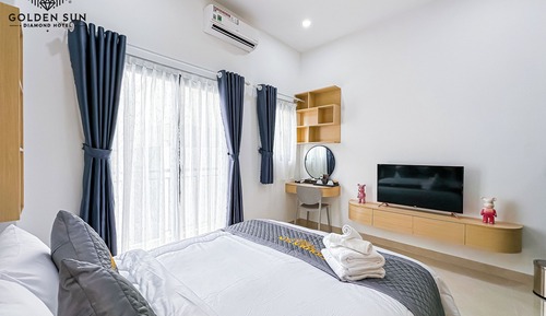 Deluxe Double Room, Balcony, City View