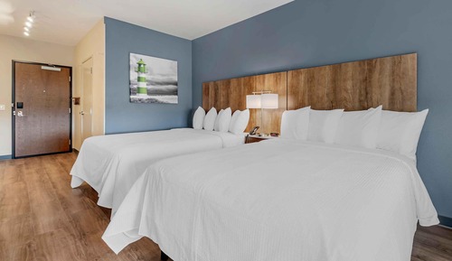 Standard Studio, 2 Queen Beds, Non Smoking, Refrigerator & Microwave