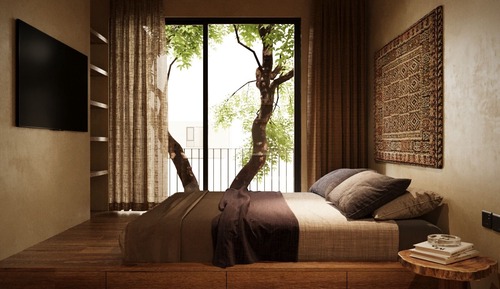 Traditional Apartment, City View
