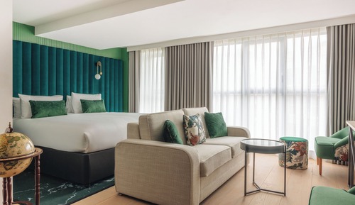 Suite, 1 King Bed with Sofa bed