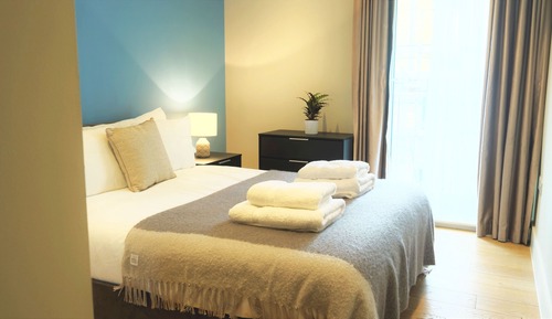 Apartment, 1 King Bed with Sofa bed, Balcony, City View