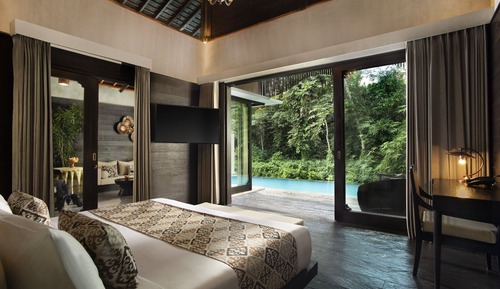 Two bedroom duplex pool villa