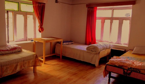 Basic Shared Dormitory, Courtyard View