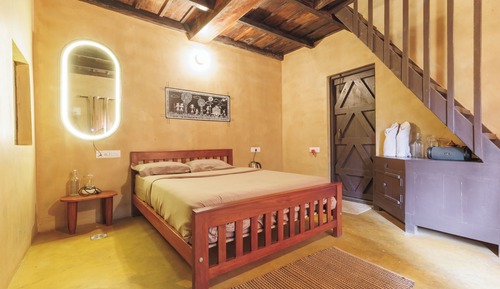 Deluxe Cottage, Balcony, Garden View