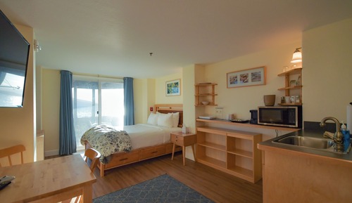 Luxury Studio Suite, Patio, Ocean View (611)
