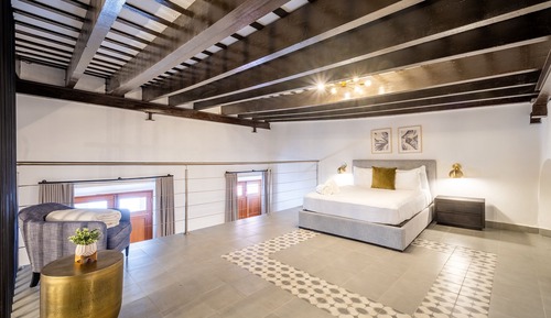 Loft, 1 Queen Bed with Sofa bed, Balcony, City View
