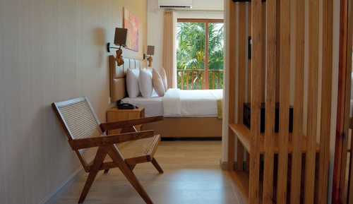 Deluxe Double Room with Private Balcony