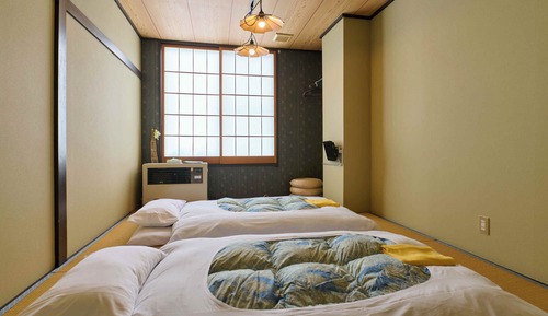Japanese-style Room for 1-2 Guests with Shower, Shared Bath and Toilet [Non-smoking]