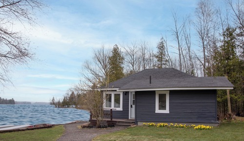 Cabin, 2 Bedrooms, Fireplace, Beach View